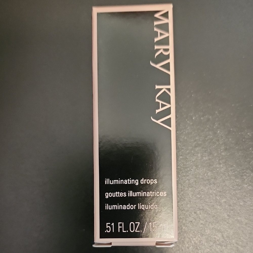 Mary Kay Illuminating Drops - Black and Pink Packaging